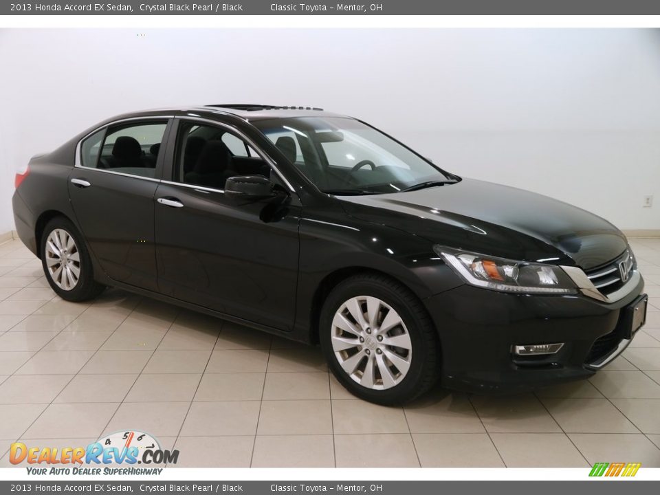 2013 Honda Accord EX Sedan Crystal Black Pearl / Black Photo #1