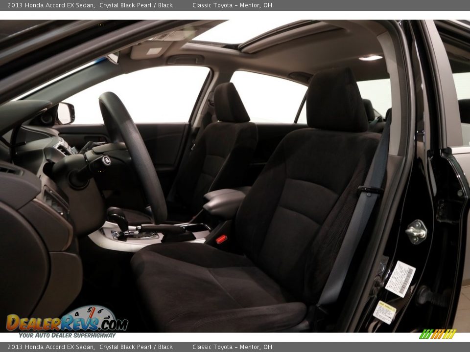 2013 Honda Accord EX Sedan Crystal Black Pearl / Black Photo #5