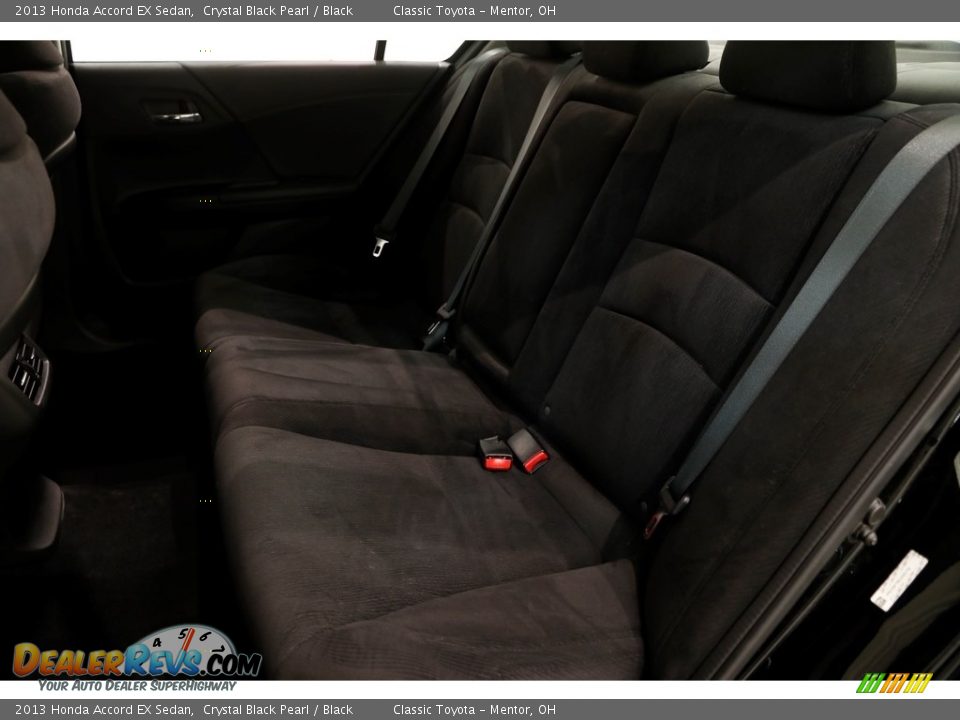2013 Honda Accord EX Sedan Crystal Black Pearl / Black Photo #16