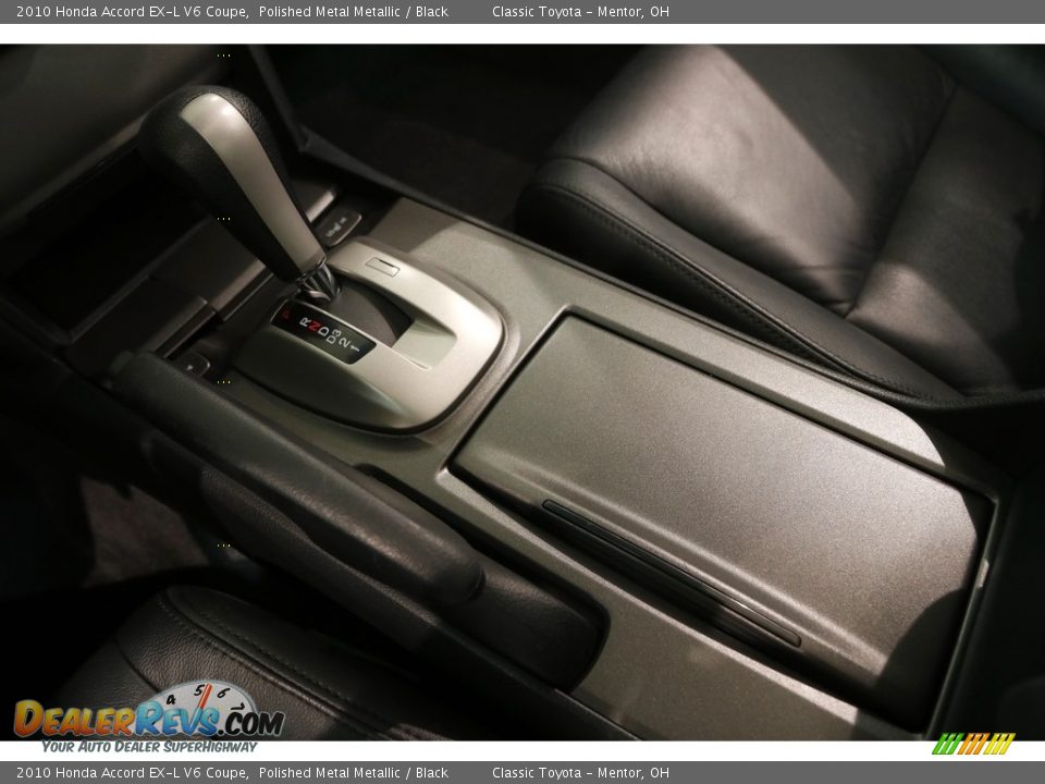 2010 Honda Accord EX-L V6 Coupe Polished Metal Metallic / Black Photo #12