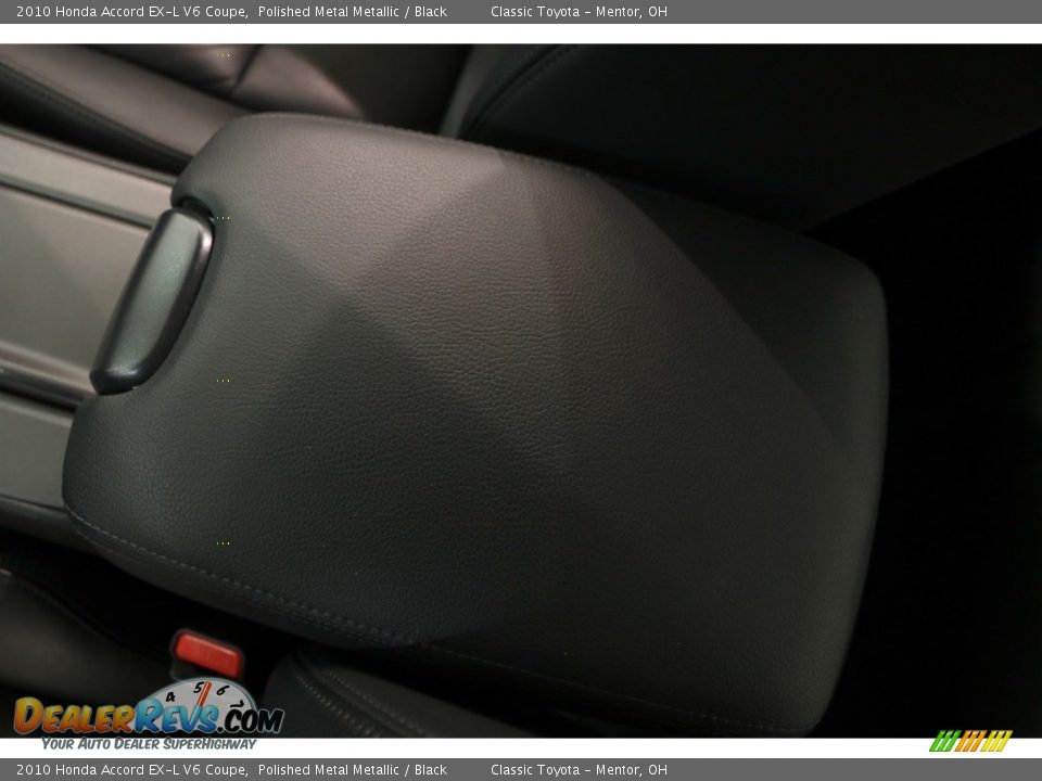 2010 Honda Accord EX-L V6 Coupe Polished Metal Metallic / Black Photo #16