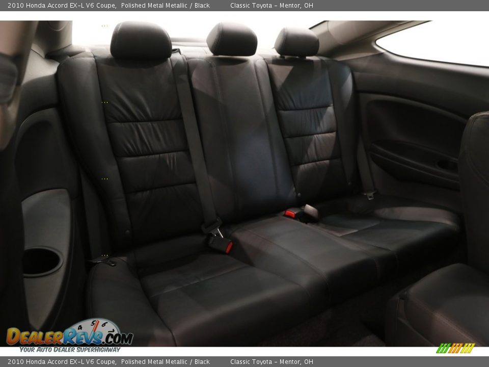2010 Honda Accord EX-L V6 Coupe Polished Metal Metallic / Black Photo #19