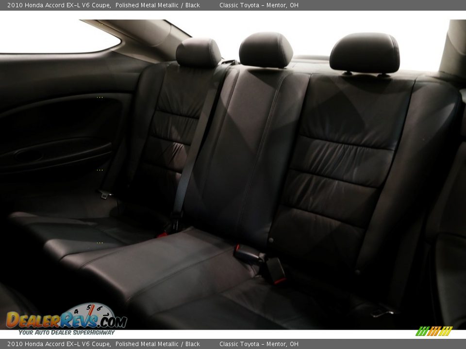 2010 Honda Accord EX-L V6 Coupe Polished Metal Metallic / Black Photo #20