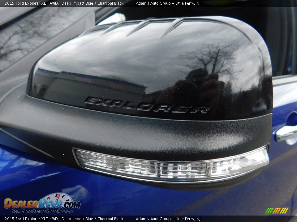 2015 Ford Explorer XLT 4WD Deep Impact Blue / Charcoal Black Photo #14