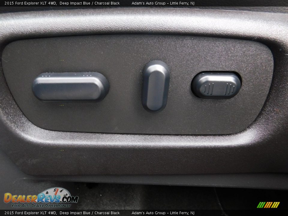 2015 Ford Explorer XLT 4WD Deep Impact Blue / Charcoal Black Photo #18