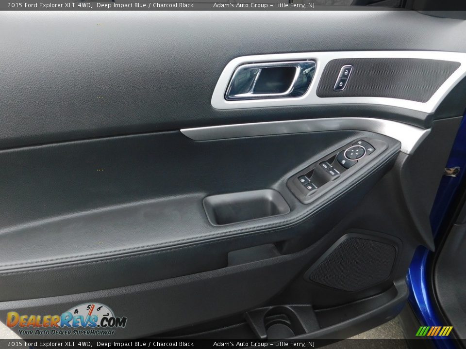 2015 Ford Explorer XLT 4WD Deep Impact Blue / Charcoal Black Photo #19