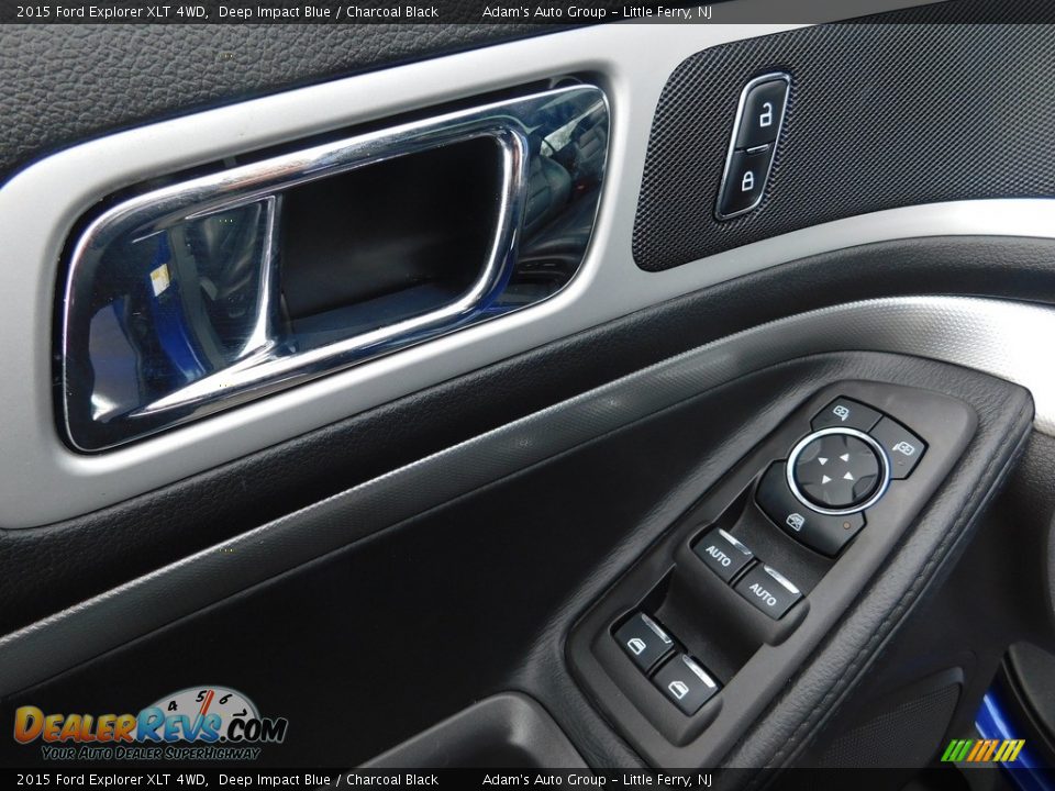 2015 Ford Explorer XLT 4WD Deep Impact Blue / Charcoal Black Photo #20