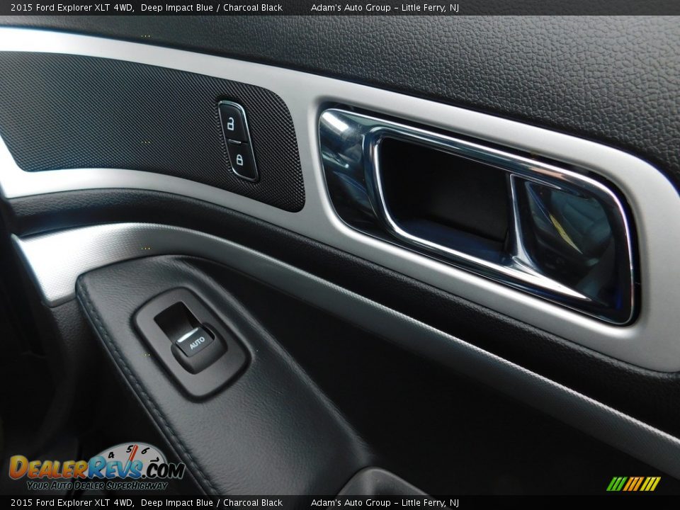 2015 Ford Explorer XLT 4WD Deep Impact Blue / Charcoal Black Photo #26