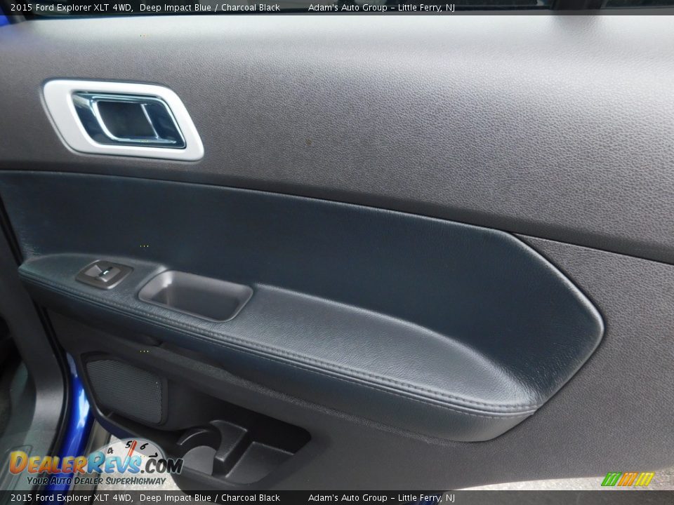 2015 Ford Explorer XLT 4WD Deep Impact Blue / Charcoal Black Photo #30