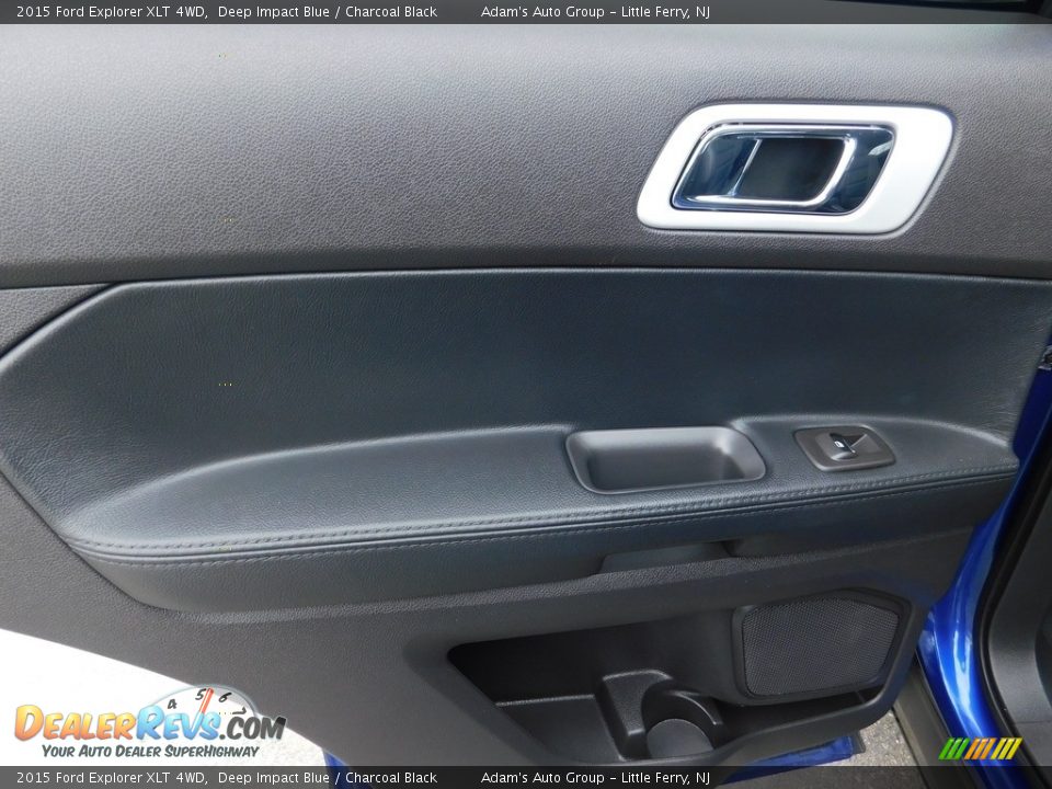 2015 Ford Explorer XLT 4WD Deep Impact Blue / Charcoal Black Photo #34