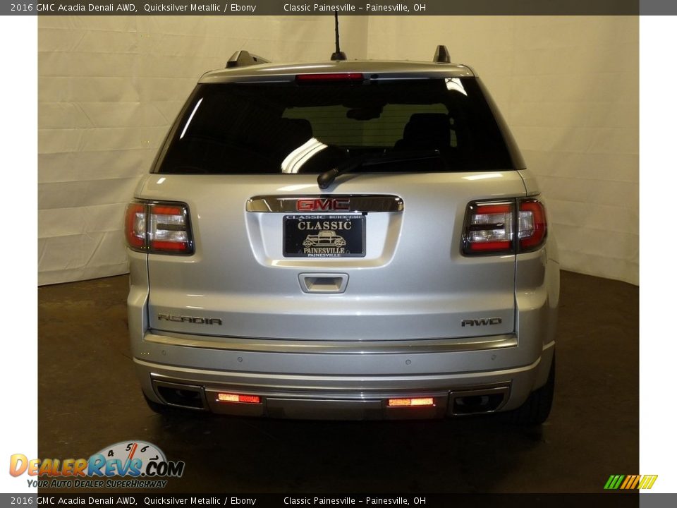 2016 GMC Acadia Denali AWD Quicksilver Metallic / Ebony Photo #3