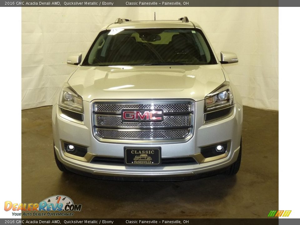 2016 GMC Acadia Denali AWD Quicksilver Metallic / Ebony Photo #4