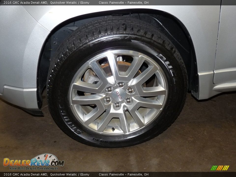 2016 GMC Acadia Denali AWD Quicksilver Metallic / Ebony Photo #5