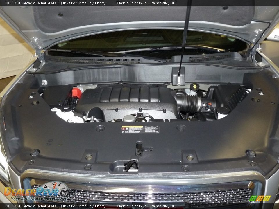 2016 GMC Acadia Denali AWD Quicksilver Metallic / Ebony Photo #6