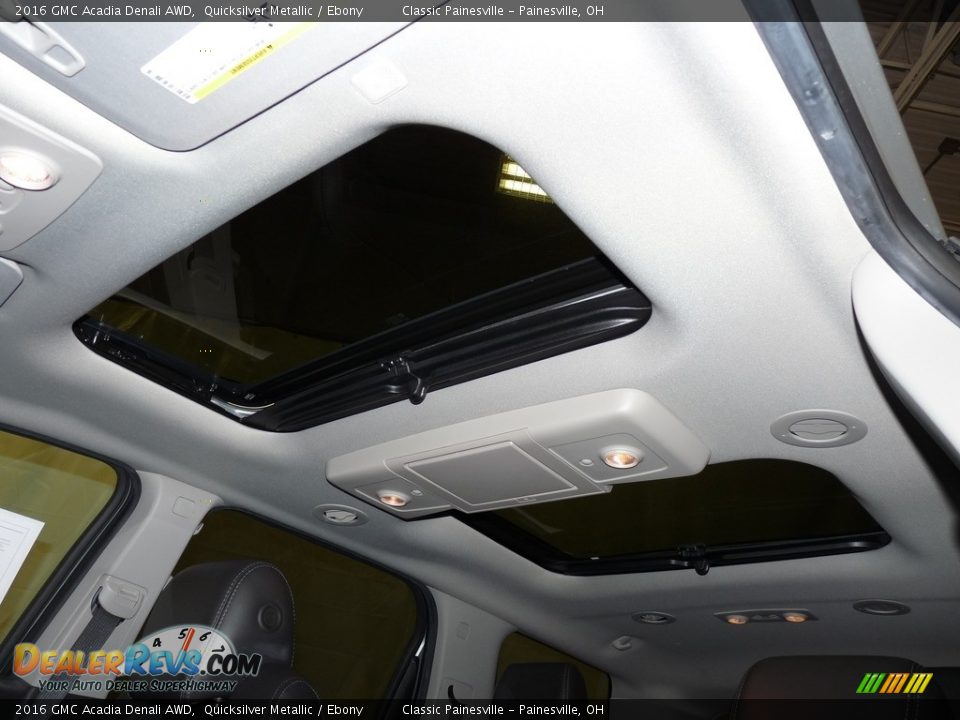 2016 GMC Acadia Denali AWD Quicksilver Metallic / Ebony Photo #7