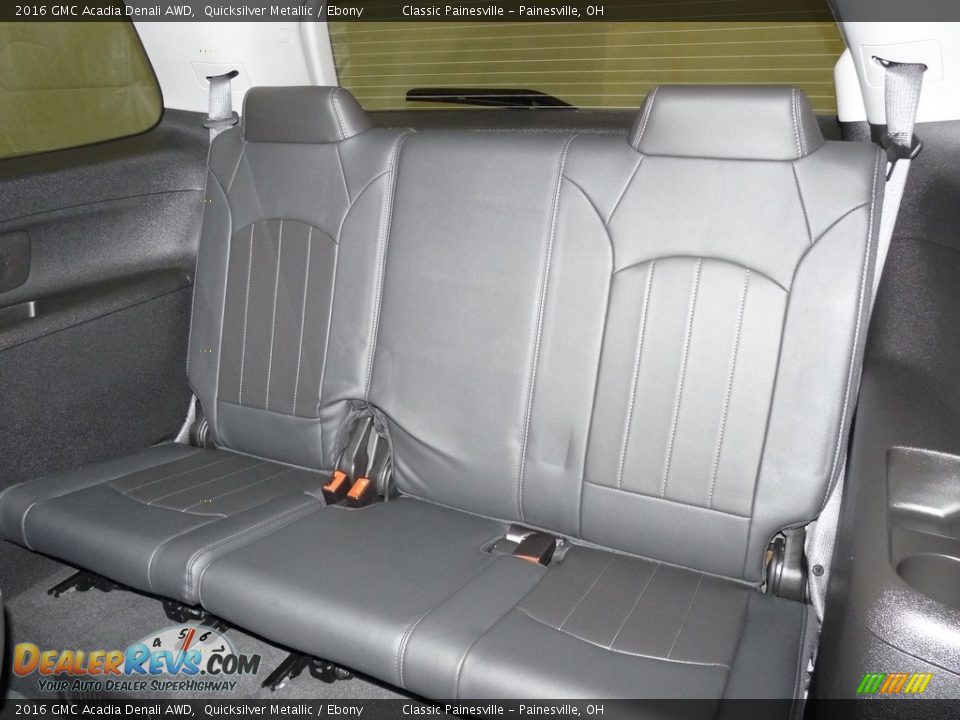 2016 GMC Acadia Denali AWD Quicksilver Metallic / Ebony Photo #10