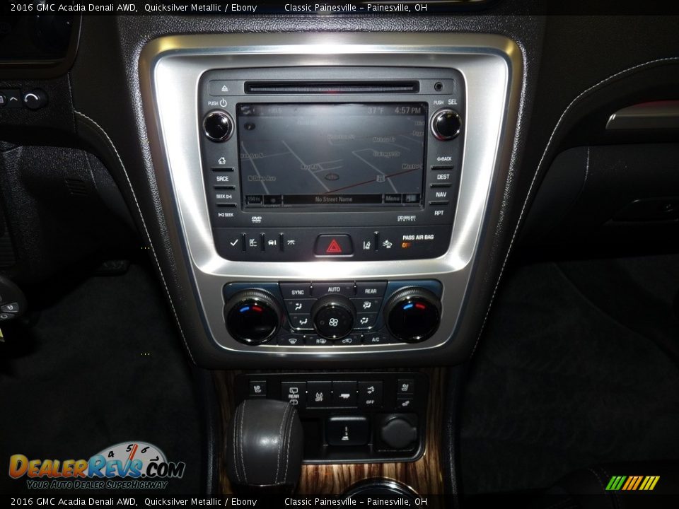 2016 GMC Acadia Denali AWD Quicksilver Metallic / Ebony Photo #15
