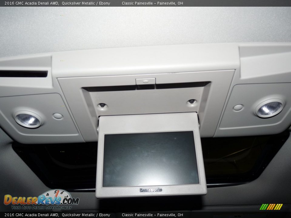 2016 GMC Acadia Denali AWD Quicksilver Metallic / Ebony Photo #17