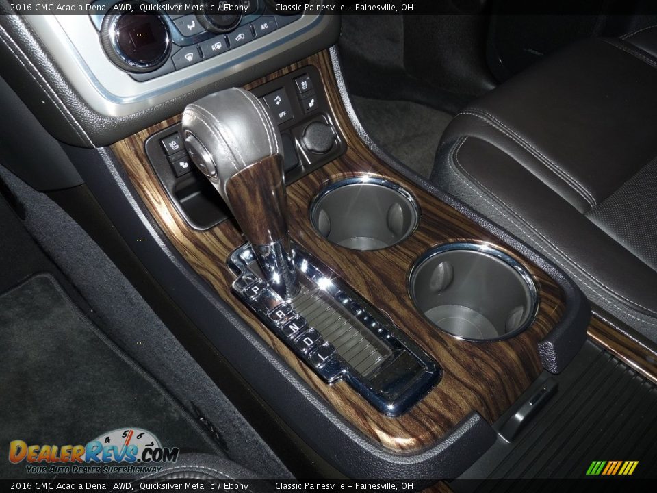 2016 GMC Acadia Denali AWD Quicksilver Metallic / Ebony Photo #18