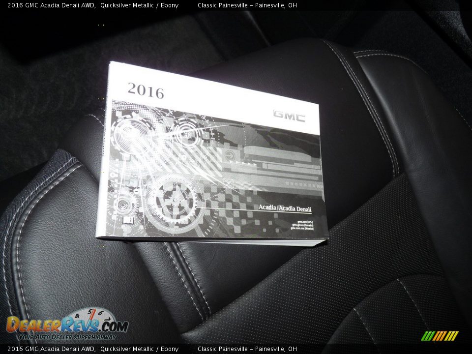 2016 GMC Acadia Denali AWD Quicksilver Metallic / Ebony Photo #19