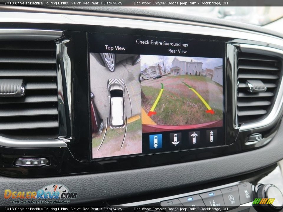 2018 Chrysler Pacifica Touring L Plus Velvet Red Pearl / Black/Alloy Photo #3