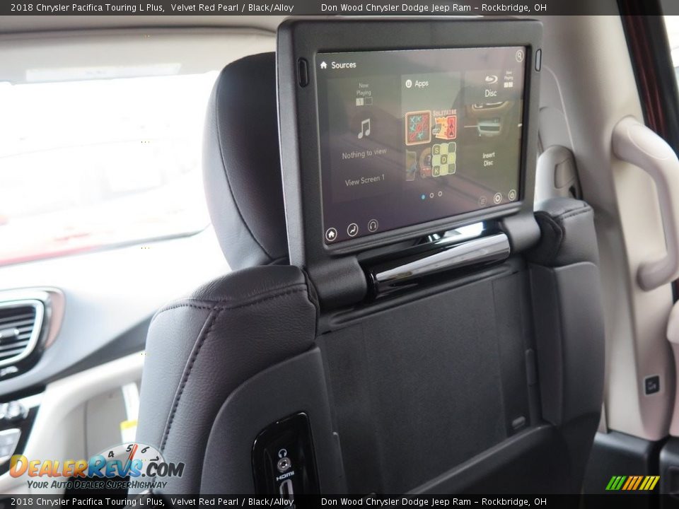 2018 Chrysler Pacifica Touring L Plus Velvet Red Pearl / Black/Alloy Photo #6