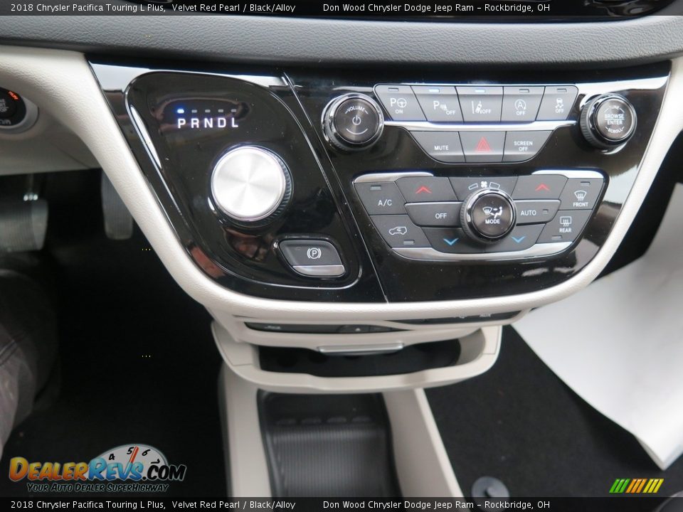 2018 Chrysler Pacifica Touring L Plus Velvet Red Pearl / Black/Alloy Photo #24