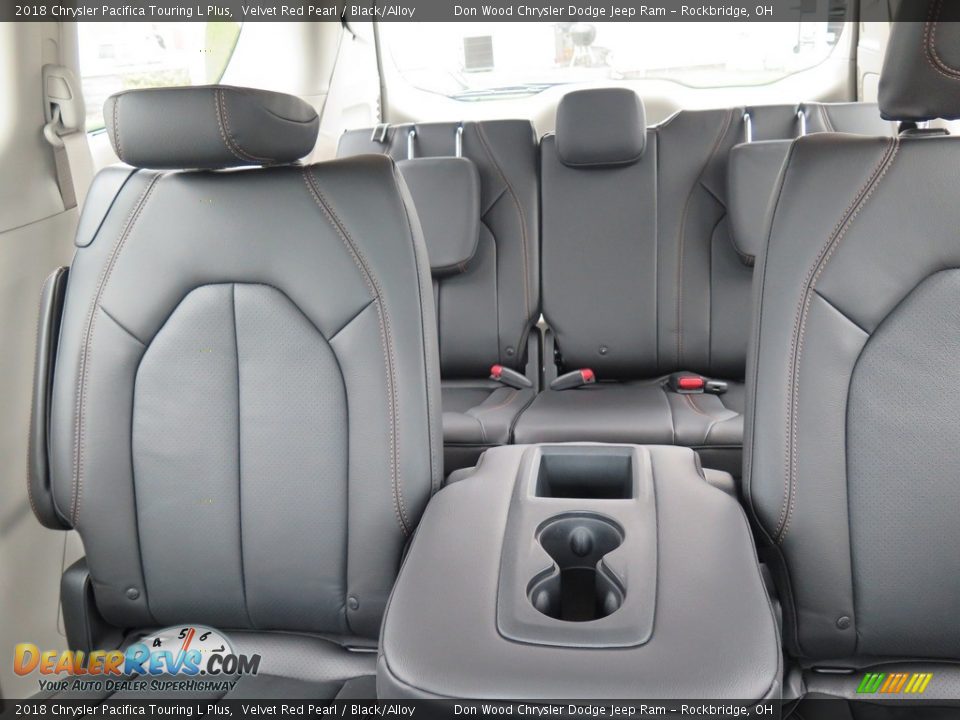 2018 Chrysler Pacifica Touring L Plus Velvet Red Pearl / Black/Alloy Photo #25