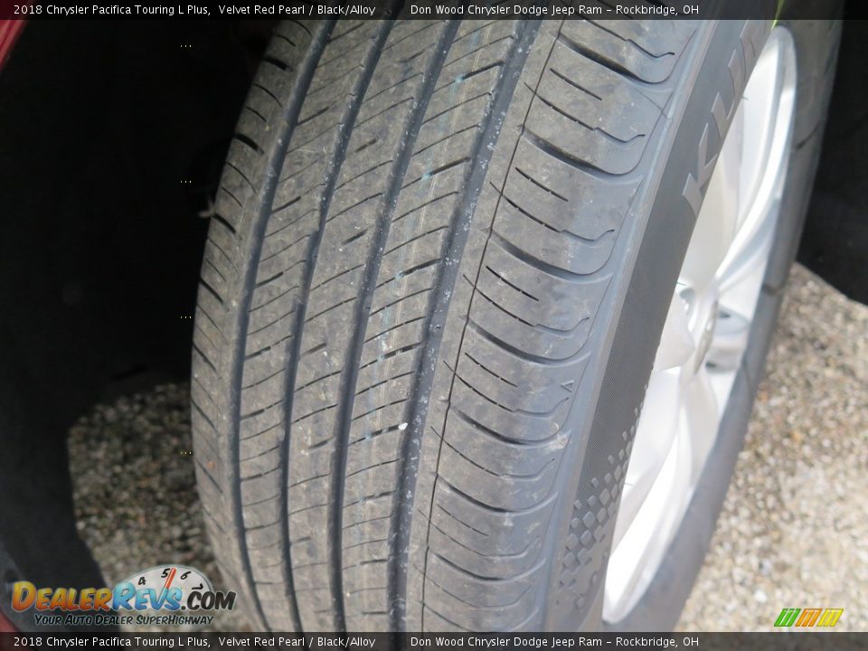 2018 Chrysler Pacifica Touring L Plus Velvet Red Pearl / Black/Alloy Photo #26