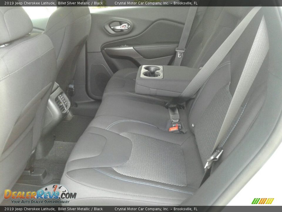 2019 Jeep Cherokee Latitude Billet Silver Metallic / Black Photo #10