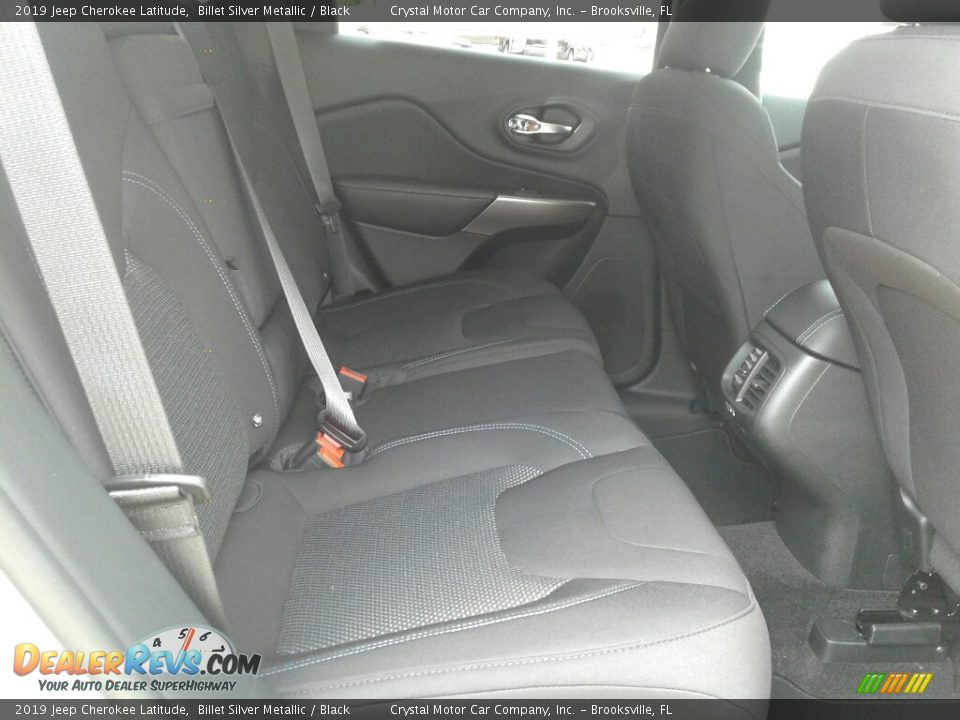2019 Jeep Cherokee Latitude Billet Silver Metallic / Black Photo #11
