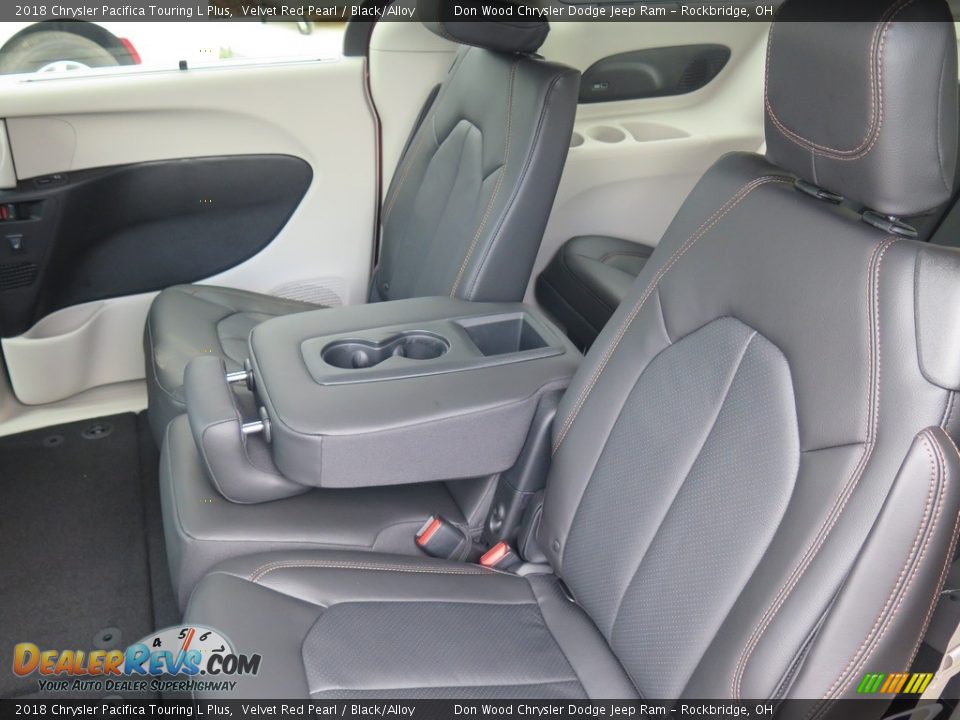 2018 Chrysler Pacifica Touring L Plus Velvet Red Pearl / Black/Alloy Photo #35