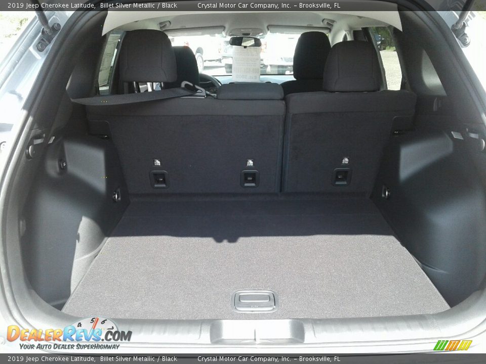 2019 Jeep Cherokee Latitude Billet Silver Metallic / Black Photo #19