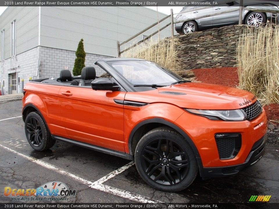 Front 3/4 View of 2018 Land Rover Range Rover Evoque Convertible HSE Dynamic Photo #1