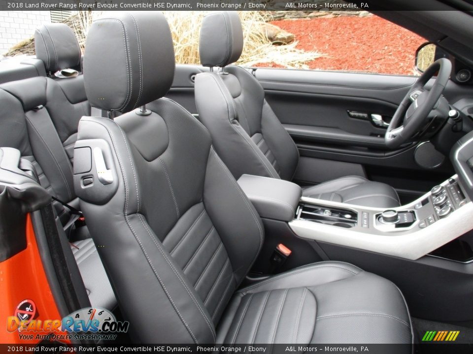 Ebony Interior - 2018 Land Rover Range Rover Evoque Convertible HSE Dynamic Photo #3