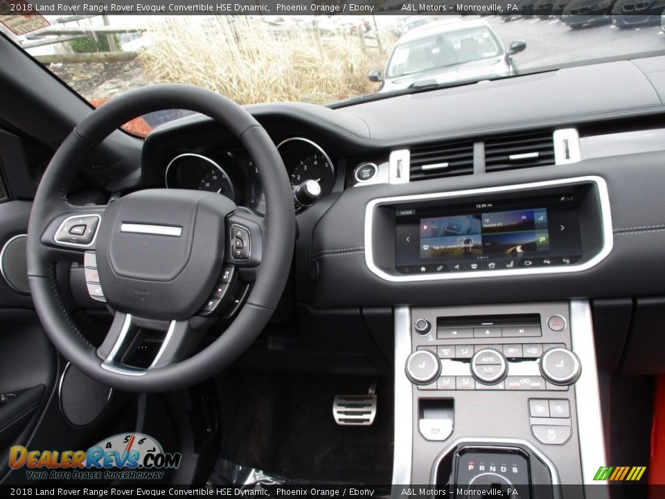 2018 Land Rover Range Rover Evoque Convertible HSE Dynamic Phoenix Orange / Ebony Photo #4