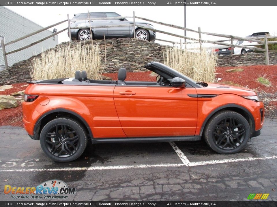 Phoenix Orange 2018 Land Rover Range Rover Evoque Convertible HSE Dynamic Photo #11