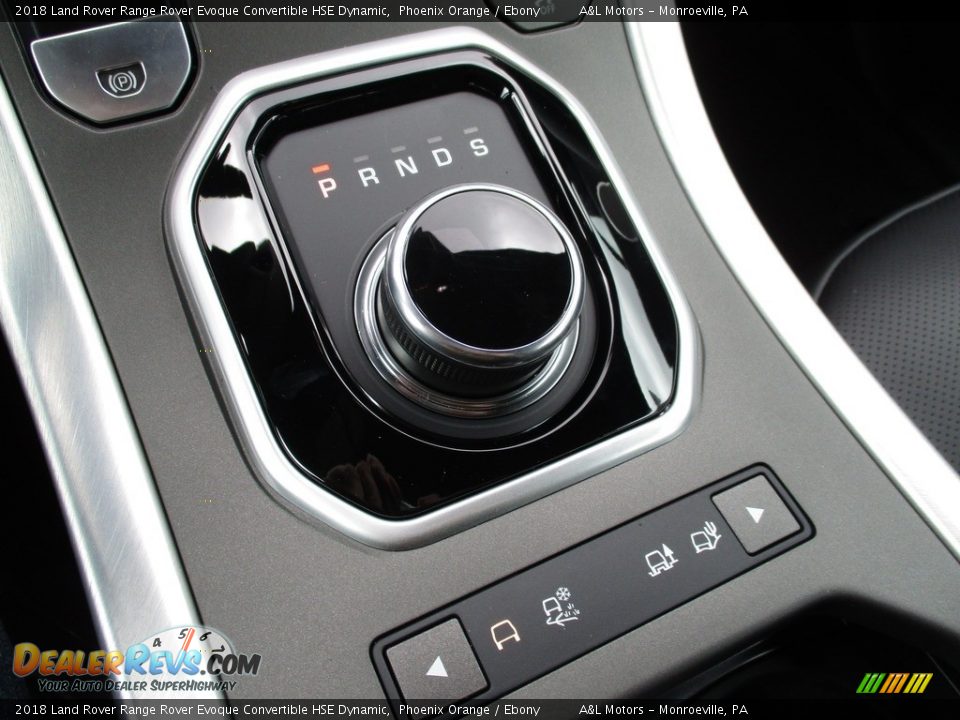 2018 Land Rover Range Rover Evoque Convertible HSE Dynamic Shifter Photo #17