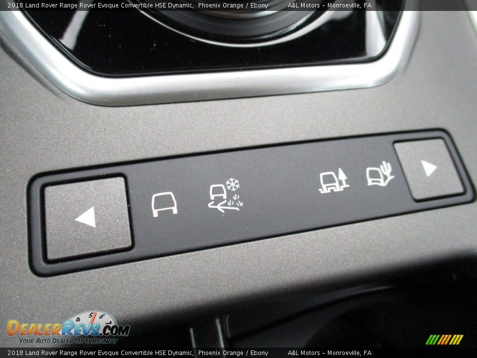 2018 Land Rover Range Rover Evoque Convertible HSE Dynamic Phoenix Orange / Ebony Photo #18