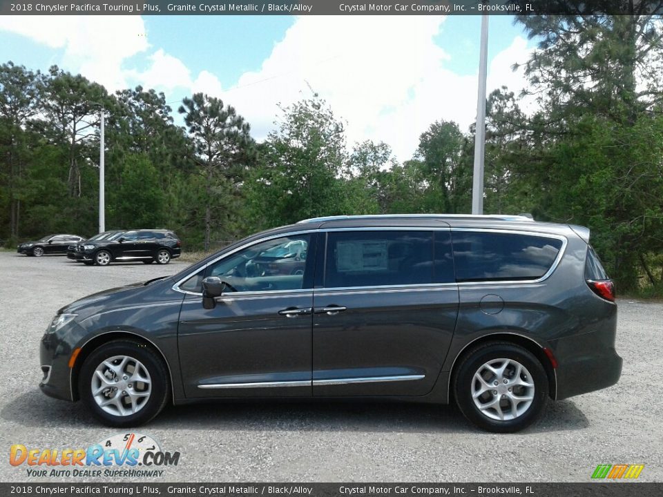 2018 Chrysler Pacifica Touring L Plus Granite Crystal Metallic / Black/Alloy Photo #2