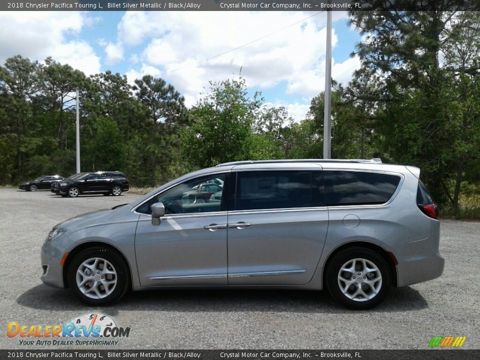 2018 Chrysler Pacifica Touring L Billet Silver Metallic / Black/Alloy Photo #2