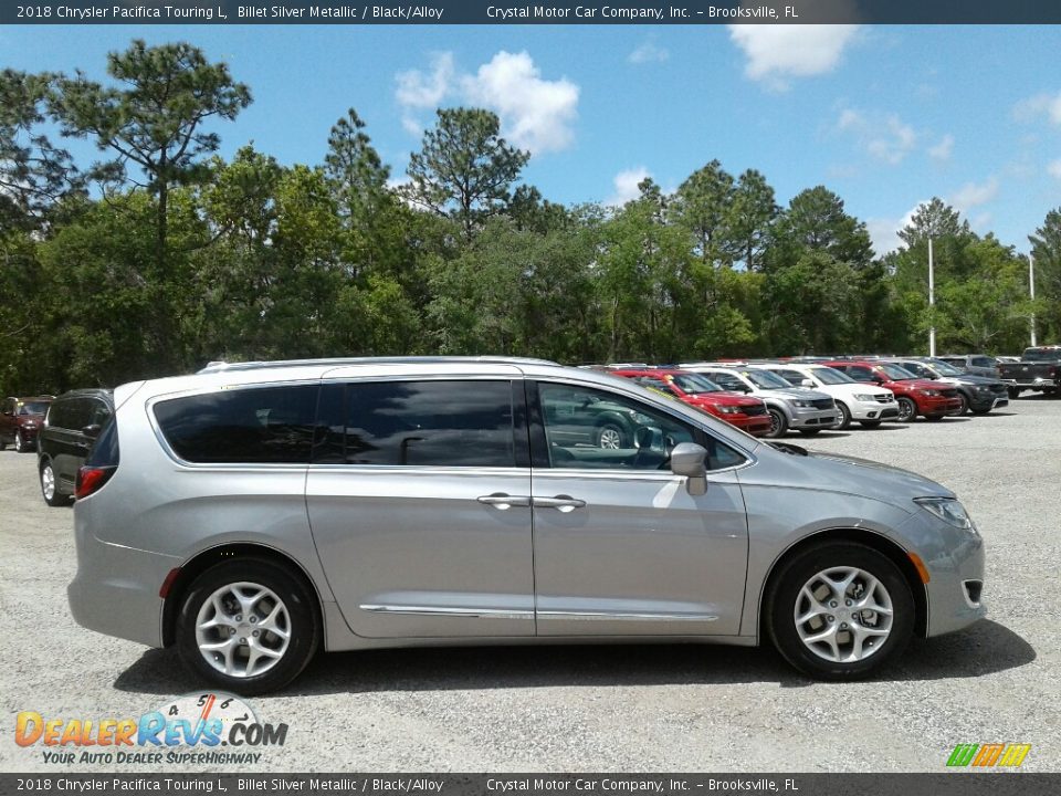 2018 Chrysler Pacifica Touring L Billet Silver Metallic / Black/Alloy Photo #6