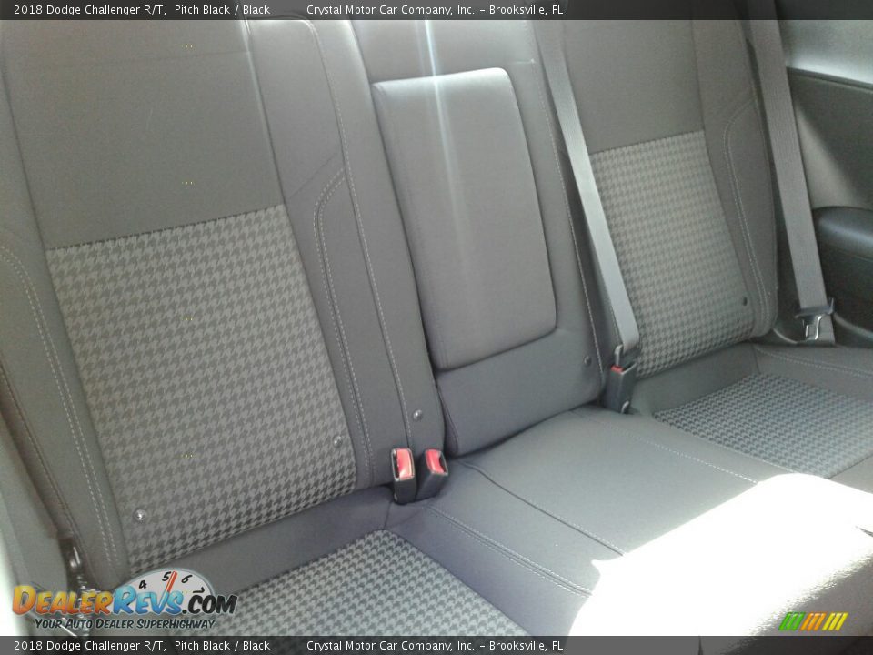 2018 Dodge Challenger R/T Pitch Black / Black Photo #11