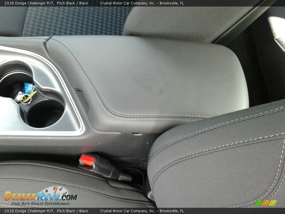 2018 Dodge Challenger R/T Pitch Black / Black Photo #18