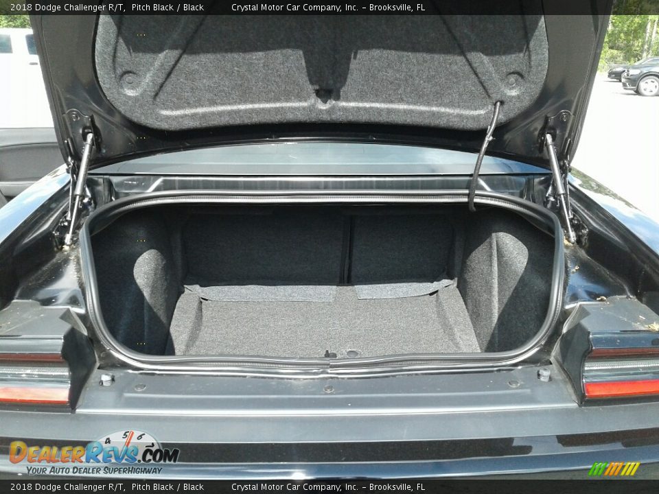 2018 Dodge Challenger R/T Pitch Black / Black Photo #19