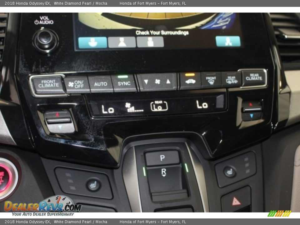 2018 Honda Odyssey EX White Diamond Pearl / Mocha Photo #26