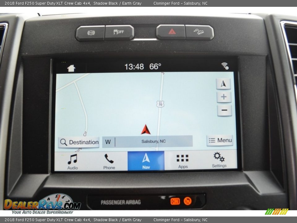 2018 Ford F250 Super Duty XLT Crew Cab 4x4 Shadow Black / Earth Gray Photo #14