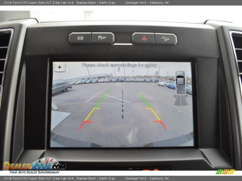 2018 Ford F250 Super Duty XLT Crew Cab 4x4 Shadow Black / Earth Gray Photo #15