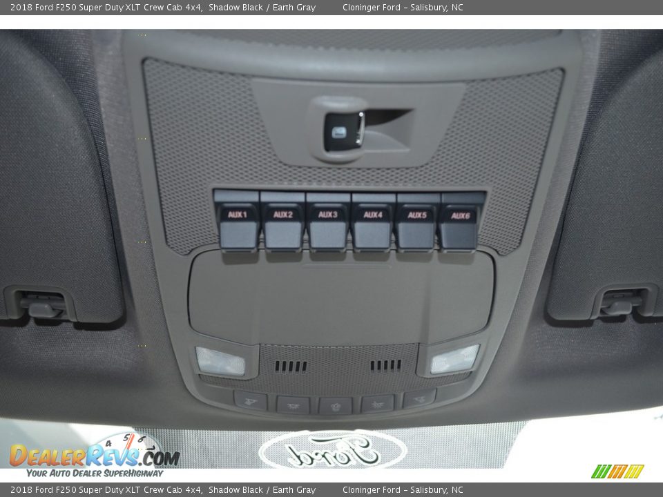 2018 Ford F250 Super Duty XLT Crew Cab 4x4 Shadow Black / Earth Gray Photo #18