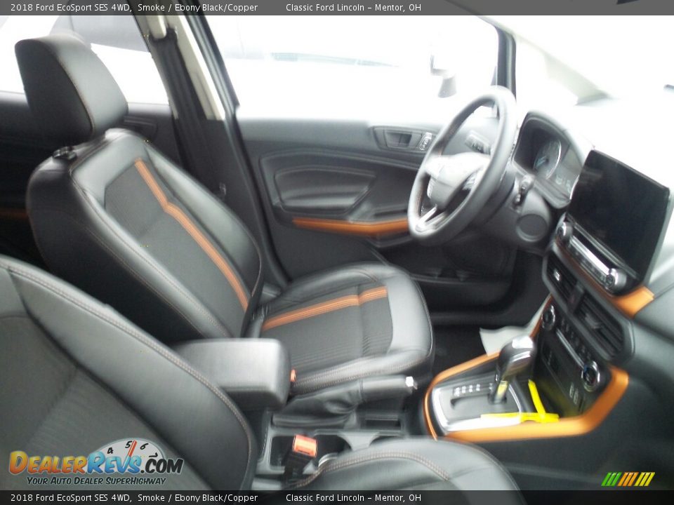 2018 Ford EcoSport SES 4WD Smoke / Ebony Black/Copper Photo #5
